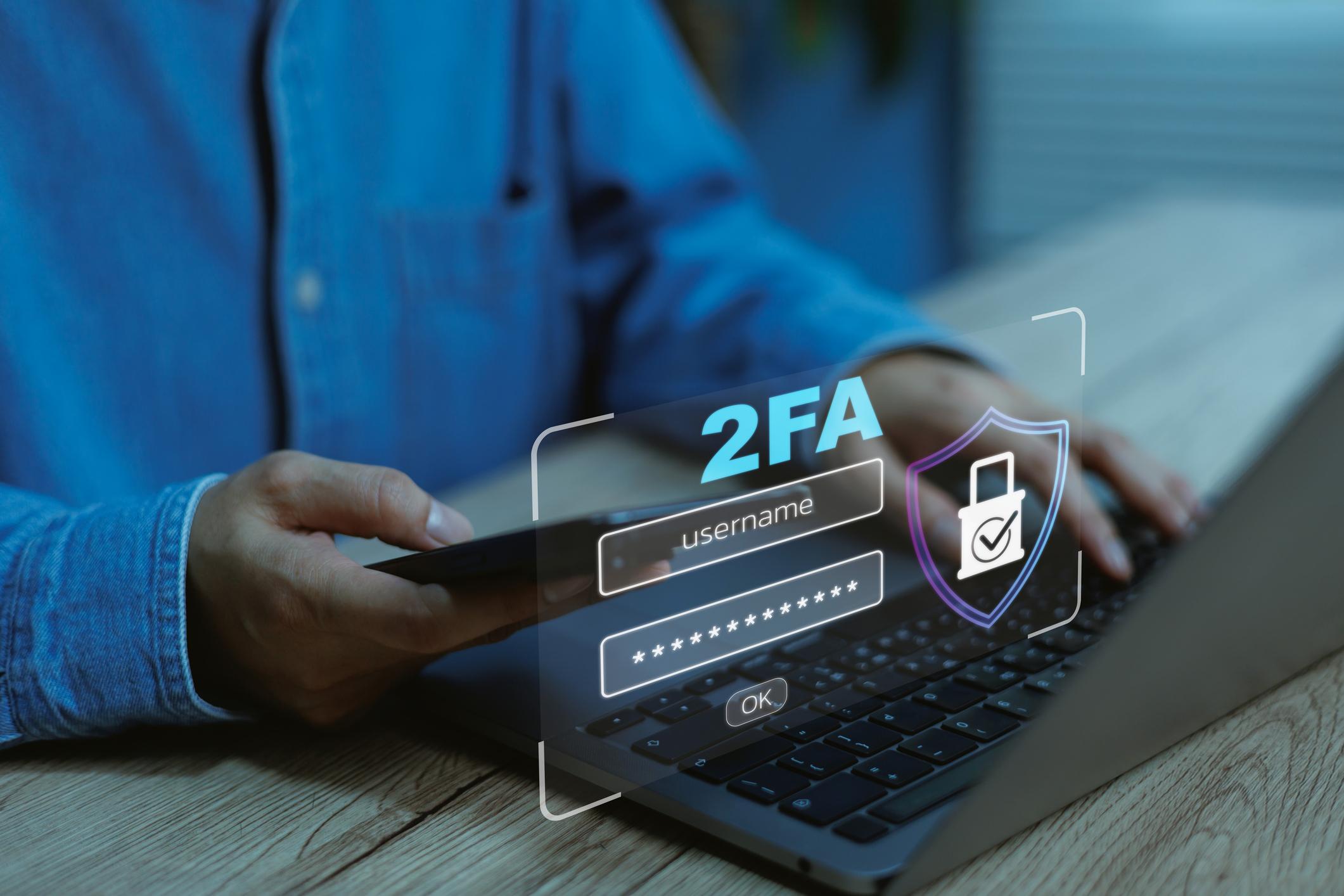 Two factor authentication protection